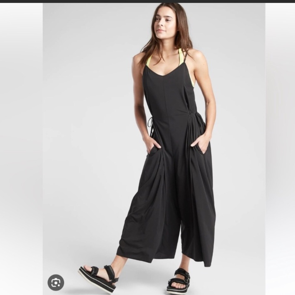 Athleta black jumpsuit